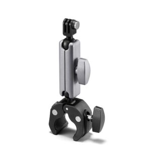 ZYVIA 360 Degree Adjustable Clamp Quick Installation 15cm Extension Rod Motorcycle Bike Handlebar Mount