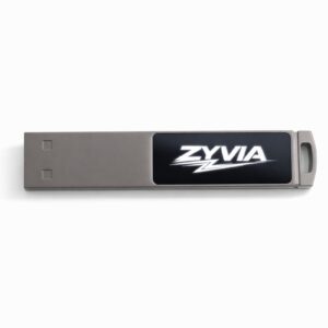 Zyvia Pulse USB 3.0 Flash Drive | LED Glow Metal Pendrive | High-Speed Data Transfer | Premium Floating Display Box | Shockproof & Durable | Plug. Glow. Go | 2-Year Warranty
